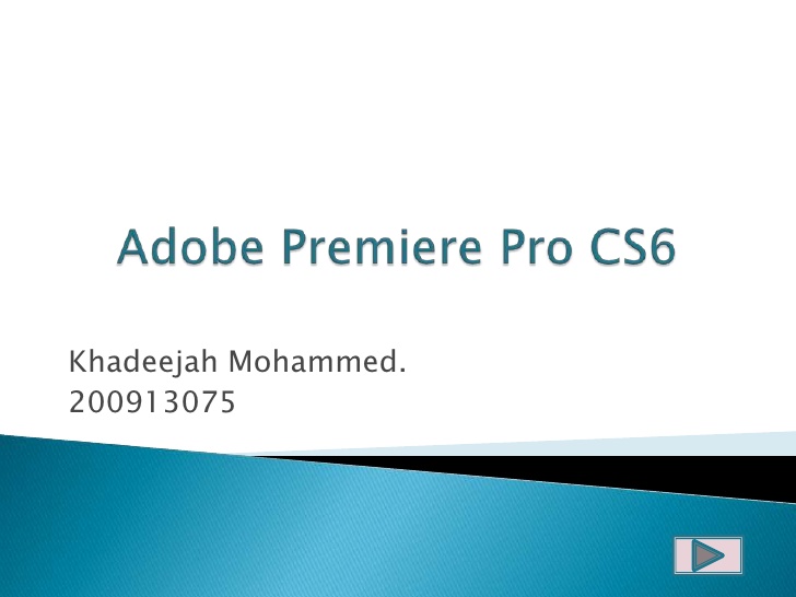 adobe premiere cs6 mac torrent